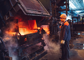 Загрузчик-выгрузчик сырья, топлива и стеновых изделий